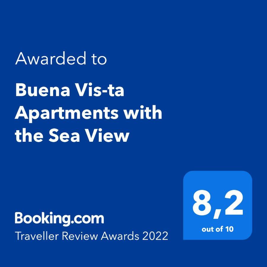 Buena Vis-Ta Apartments With The Sea View Extérieur photo